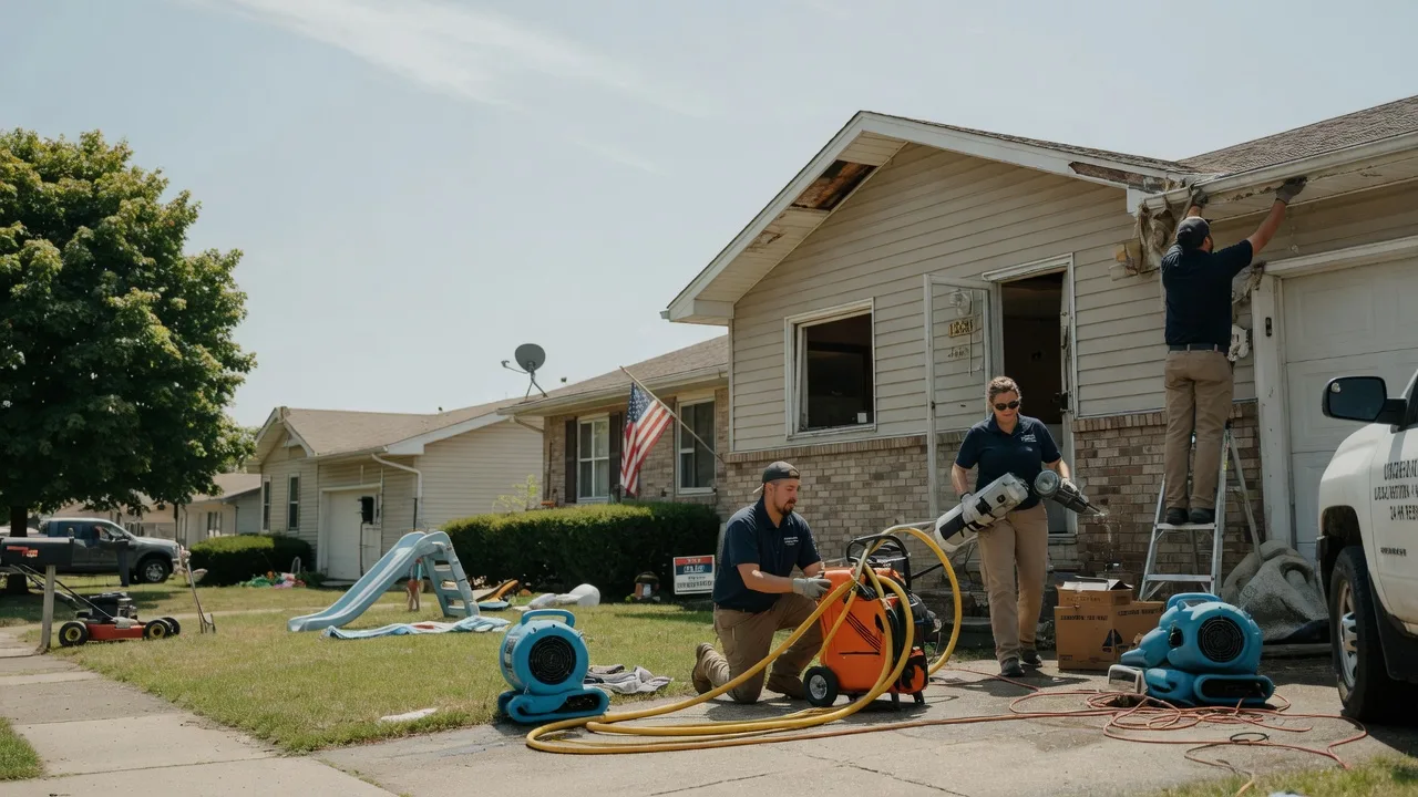 Water Damage Restoration in Dola, OH near me